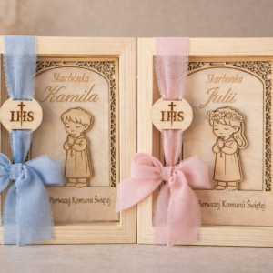 Pamiątka I Komunii Świętej - skarbonka